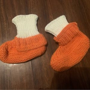 Hand-Made (Knit) Baby Booties